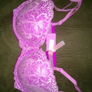 Victoria's Secret Pink purple 34D bra